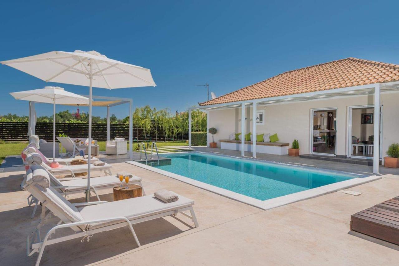 Madini Luxury Villa With Private Heated Pool Vanato Extérieur photo