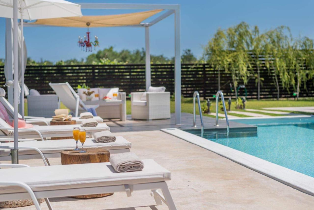 Madini Luxury Villa With Private Heated Pool Vanato Extérieur photo