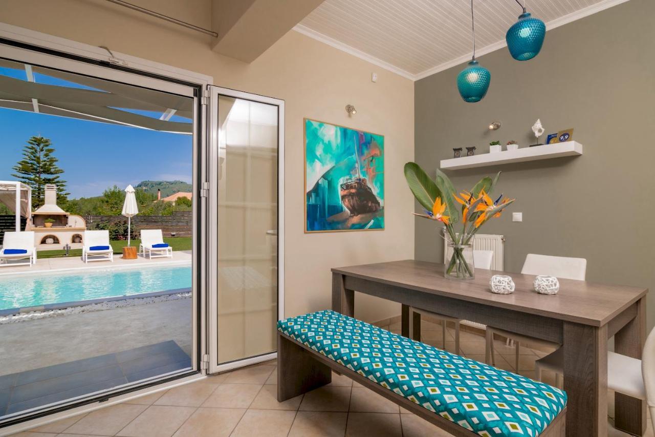 Madini Luxury Villa With Private Heated Pool Vanato Extérieur photo