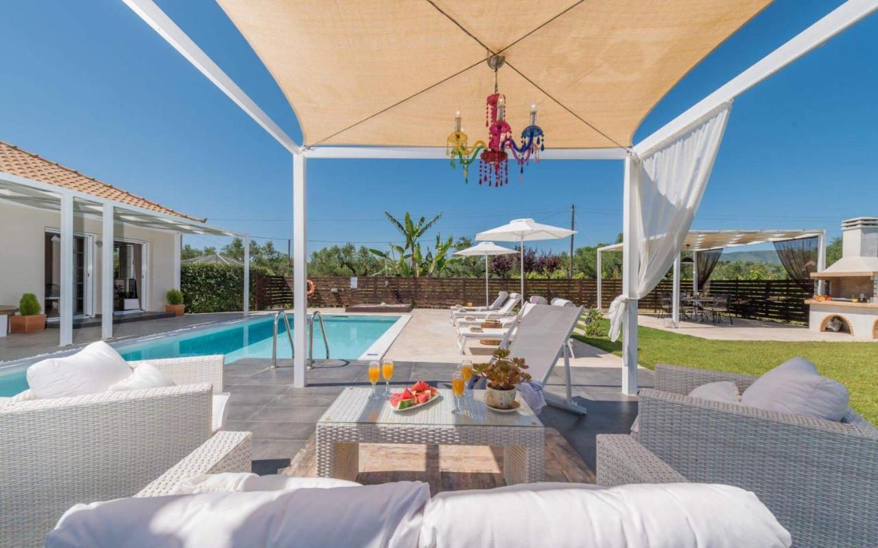 Madini Luxury Villa With Private Heated Pool Vanato Extérieur photo